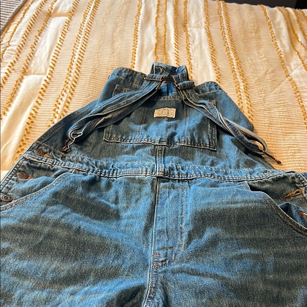 Women’s Blue Denim Overalls